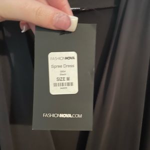 High slit maxi dress